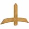 Ekena Millwork Bellingham Rough Sawn Timber Gable Bracket, Western Red Cedar, 60"W x 30"H x 2"D x 6"F, 12/12 Pitch GBW060X30X0206BEL00RWR - alternate 3